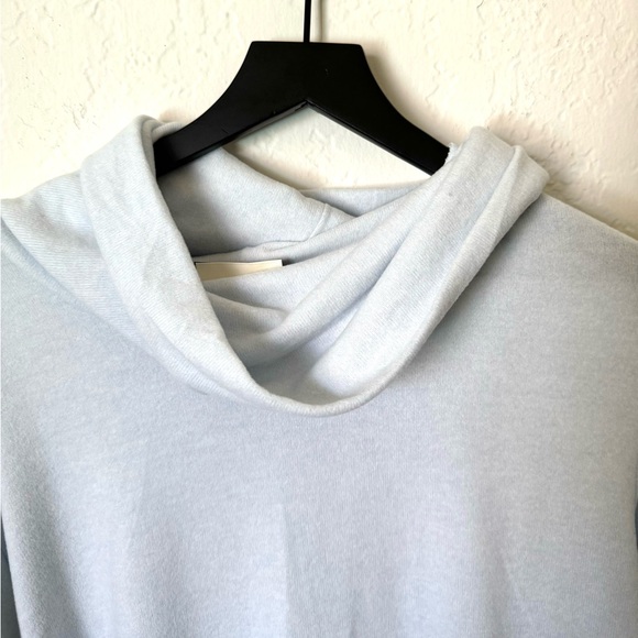 NWT ANTHROPOLOGIE COWL NECK TUNIC TOP IN SKY - Picture 5 of 14